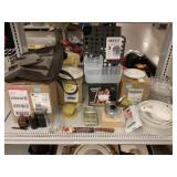 New Plate Sets, NIB Container Set, Glasses and