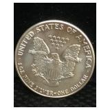 Silver Eagle 999 1 oz  1987