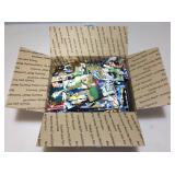 Box of assorted sports cards