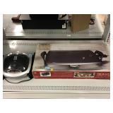 NIB 22-Inch Electric Griddle and George Foreman