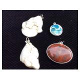 Sterling pendants large