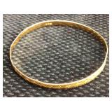 21K Gold Bracelet 12.5g 3.5"