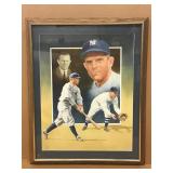 NY Yankees - Joe Sewell Picture - Signed In Frame