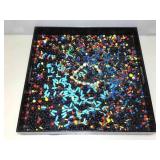 Bag of assorted beads. Craft, jewelry