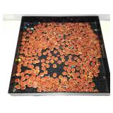 Bag of assorted beads. Craft, jewelry