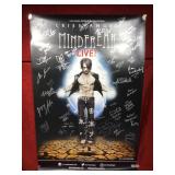 Mindfreak crew signed poster.