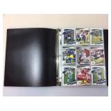 Binder of sports cards