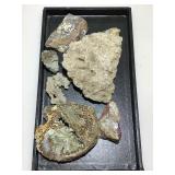 Assorted stone specimen collection