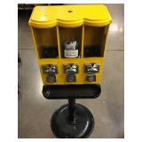 Metal Candy Machine - no key - back open -