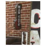 NIB LED Double Sided Marquee Sign. Man Cave