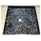 Bag of assorted beads. Craft, jewelry