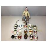 Mini Ceramic Masks and More