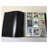 Binder of Football Stars Trading Cards