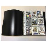 Binder of Football Stars Trading Cards