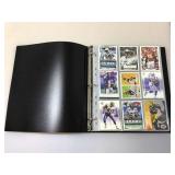 Binder of Football Stars Trading Cards