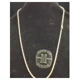 14K Gold necklace chain 14.7g 24"
