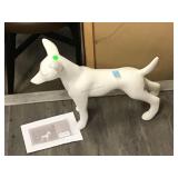 Doggequin White Dog Mannequin - Chihuahua