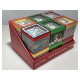 New Case 12pcs Christmas Shadow Box Gift Boxes