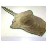 Kangaroo (Joey) Pelt mounted on Felt. 23x45in