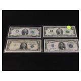 $10 Face value Silver certificates and more