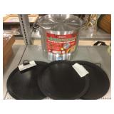 New Aluminum tamale steamer 24qt pot with lid and