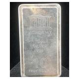 10 Oz Silver Bar 999 Silver