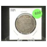 Silver Morgan Dollar In Flip Silver Morgan Dollar In Flip
