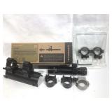 Poly Tech Scope with Mounts for Chinese Rifle and Poly Tech Scope with Mounts for Chinese Rifle and