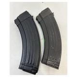 Pair AK Magazines - Metal Pair AK Magazines - Metal