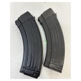 Pair AK Magazines - Metal