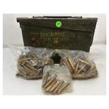 Approx. 200 Rounds 30 Carbine Ammo with Ammo Can