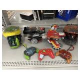 Remote control vehicles, alien, jet theme. With