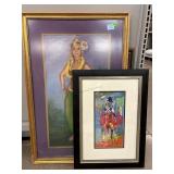 Framed prints. Neiman, maxwell and more.