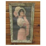 Vintage Coca-Cola Advertisement on Paper. As Vintage Coca-Cola Advertisement on Paper. As