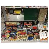 Nib nascar die cast racing cars and more.