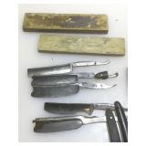 Sharpening Stones And Straight Razor Parts For