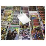 Short box Assorted comic books. Bagged and