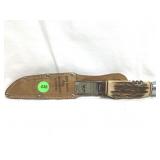 Eddy Brooks 1956 Solingen Knife w/Etched Blade Eddy Brooks 1956 Solingen Knife w/Etched Blade