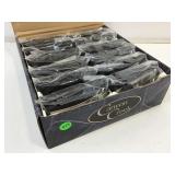 12 trifold wallets. New in retail display box. 12 trifold wallets. New in retail display box.