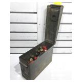 12 Gauge Ammo in Metal Ammo Can