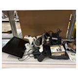 Assorted household electronics and more. Assorted household electronics and more.
