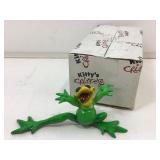 Kittys Critters Hey frog Figurine