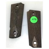 Wood Grips for 1911 Pistol - one has repair Wood Grips for 1911 Pistol - one has repair