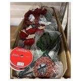 6.5 ft. Artificial Christmas tree and holiday 6.5 ft. Artificial Christmas tree and holiday