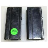 Pair Vintage M-1 Carbine Magazines