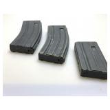 3 Metal AR Magazines - 30 & 20 Rounders