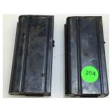 Pair Vintage M-1 Carbine Magazines