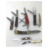 Assorted Pocket Knives