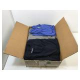 Box of next level apparel tshirts. Blank,