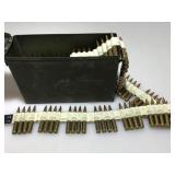 192 Rounds 30-06 Ammo on Cloth Belt Bandolier 192 Rounds 30-06 Ammo on Cloth Belt Bandolier